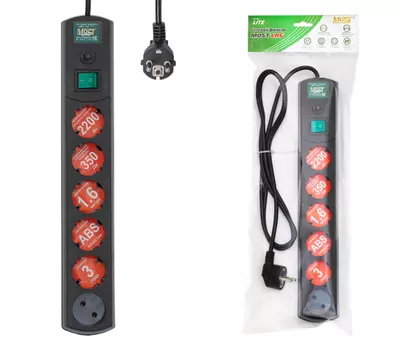 Сетевой фильтр Most Сетевой фильтр LRG 3м (6 розеток)