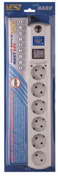 Сетевой фильтр Most Сетевой фильтр HV6 5м (6 розеток)