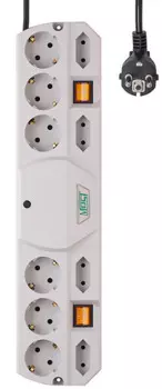 Сетевой фильтр Most Сетевой фильтр TRG 5м (10 розеток)