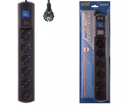 Сетевой фильтр Most Сетевой фильтр HV6 5м (6 розеток)