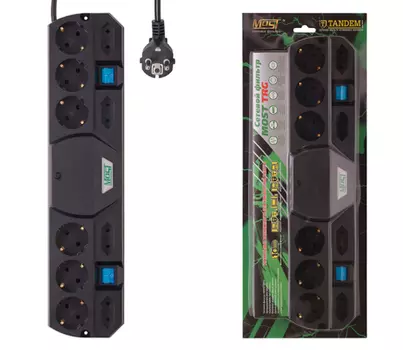 Сетевой фильтр Most Сетевой фильтр TRG 2м (10 розеток)