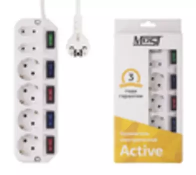 Сетевой фильтр Most Сетевой удлинитель A10 5м (6 розеток)