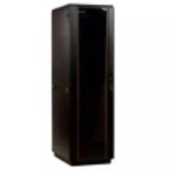 Шкаф коммутационный ЦМО ШТК-М-42.6.6-1ААА-9005 42U 600x600мм пер.дв.стекл задн.дв.стал.лист 2 бок.пан. 650кг черный