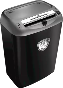 Шредер Fellowes PowerShred 75Cs (секр.P-4)/фрагменты/12лист./27лтр./скрепки/скобы/пл.карты/CD