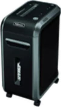 Шредер Fellowes PowerShred 90S (секр.Р-2)/ленты/18лист./34лтр./Уничт:скрепки, скобы, пл.карты/CD