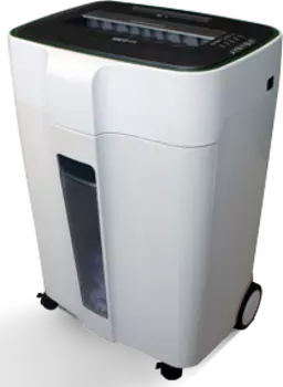 Шредер Office Kit S140 3.9х30 (секр.3/P-4)/фр3.9х30мм/12лист/20лтр/Уничт:скрепки, скобы, пл.карты мотор 170Вт, новый