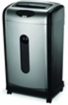 Шредер Office Kit S210 4x40 (секр.P-4)/фрагменты/15лист./28лтр./Уничт:скрепки, скобы, пл.карты/CD