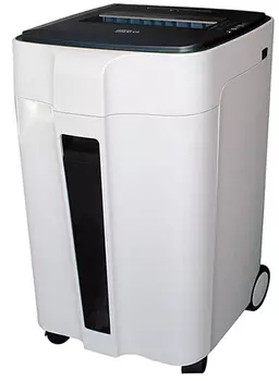 Шредер Office Kit S240-3.9х25 (секр.3/P-4)/фр3.5х25мм/22лист/40лтр/Уничт:скрепки, скобы, пл.карты/CD отдельный слот для