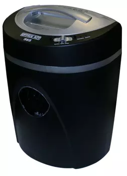 Шредер Office Kit S65 (секр.3/P-4)/фр3х8мм/7листов/21лтр/Уничт:скрепки, скобы, пл.карты/CD ручка для снятия режущего