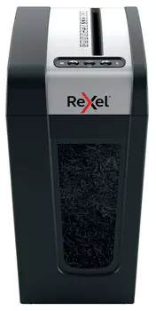 Шредер Rexel SECURE MC4-SL EU черный (секр.P-5)/фрагменты/4лист./14лтр./скрепки/скобы