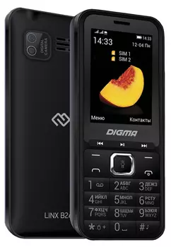 Смартфон DIGMA LINX B241 32 MБ черный