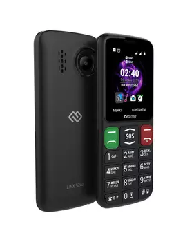 Смартфон DIGMA LINX S240 32 MБ черный