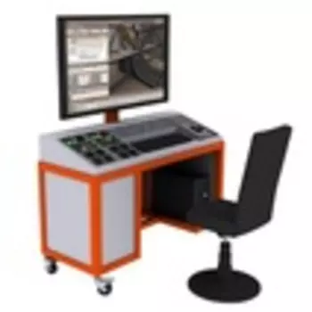 Сталеплавильное производство. Тренажер-имитатор «Разливщик стали на слябовой МНЛЗ»