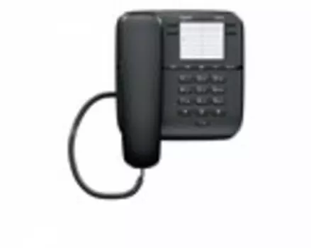 Телефон проводной Gigaset DA310 RUS черный