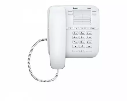Телефон проводной Gigaset DA410 RUS белый