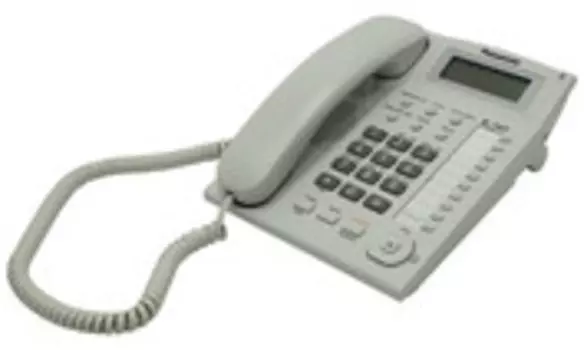 Телефон проводной Panasonic KX-TS2388RUW белый