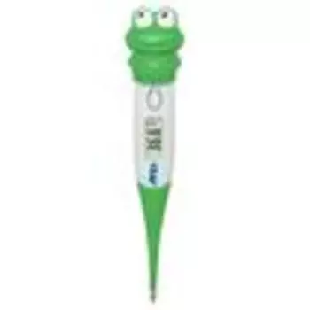 Термометр электронный A&amp;D DT-624 Лягушка зеленый/белый