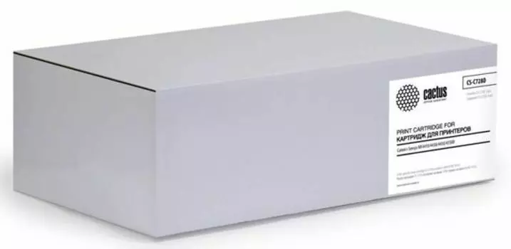 Тонер-картридж черный Cactus CS-C728D
