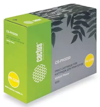 Тонер-картридж черный Cactus CS-PH3250