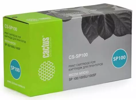 Тонер-картридж черный Cactus CS-SP100