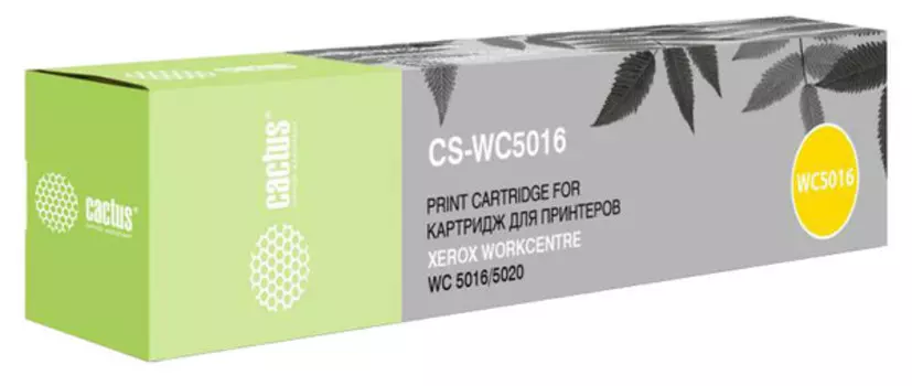 Тонер-картридж черный Cactus CS-WC5016