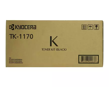 Тонер-картридж черный Kyocera TK-1170, 1T02S50NL0