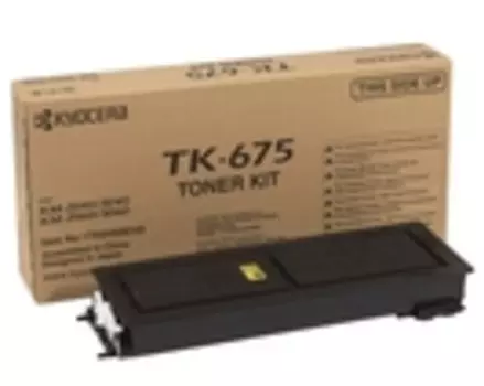 Тонер-картридж черный Kyocera TK-675