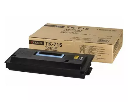Тонер-картридж черный Kyocera TK-715, 1T02GR0EU0