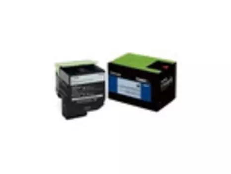 Тонер-картридж черный Lexmark 70C8XKE