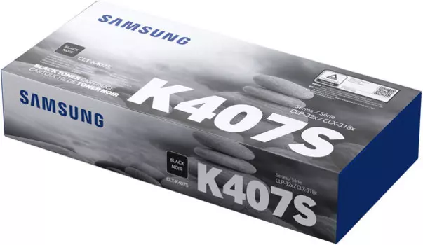 Тонер-картридж черный Samsung CLT-K407S, SU132A