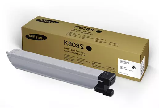 Тонер-картридж черный Samsung CLT-K808S, SS601A