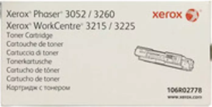 Тонер-картридж для Xerox Phaser 3052/3260/ WorkCentre 3215/3225, 3К