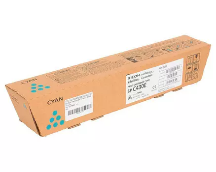 Тонер-картридж голубой Ricoh SPC430E, 821280
