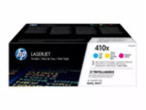 Тонер-картридж голубой, желтый, пурпурный HP Inc. 410X, CF252XM