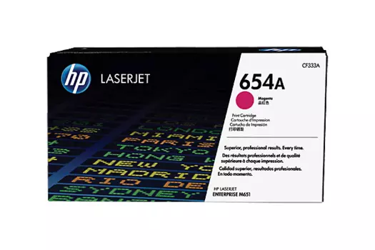 Тонер-картридж пурпурный HP Inc. 654A, CF333A