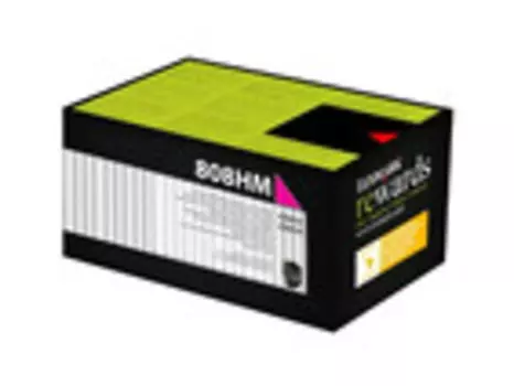 Тонер-картридж пурпурный Lexmark 80C8HM0