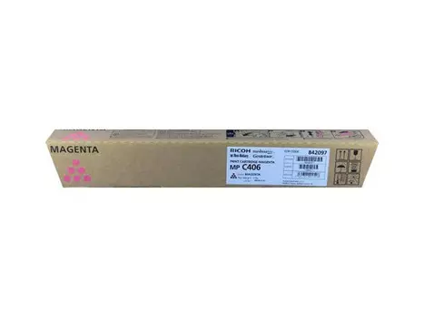 Тонер-картридж пурпурный Ricoh MPC406, 842097