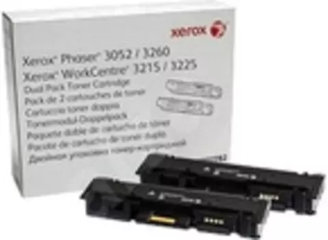 Тонер-картридж Xerox Phaser 3052/3260/ WorkCentre 3215/25 (3K упаковка 2 шт.)