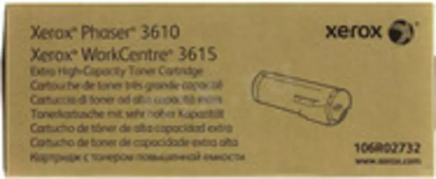 Тонер-картридж Xerox Phaser 3610/3615 черный (25.3)