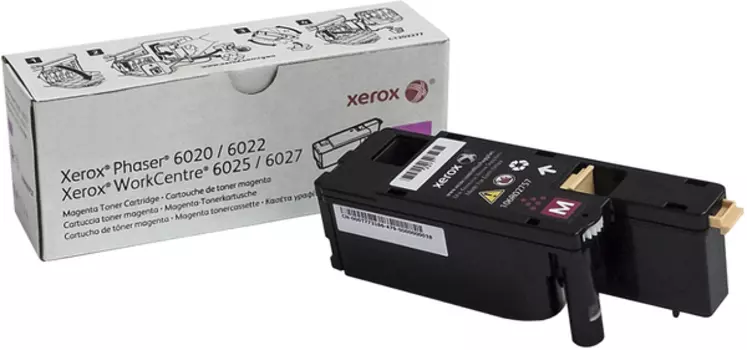 Тонер-картридж Xerox Phaser 6020/22/ WorkCentre 6025/27 пурпурный (1K)