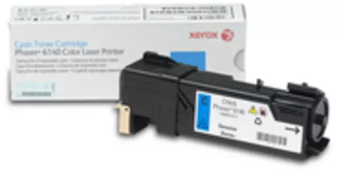 Тонер-картридж Xerox Phaser 6140 голубой (2K)