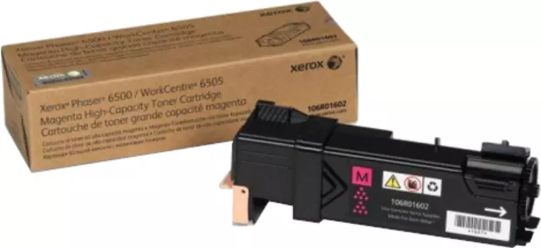 Тонер-картридж Xerox Phaser 6500/ WorkCentre 6505 пурпурный повышенной емкости (2,5K)