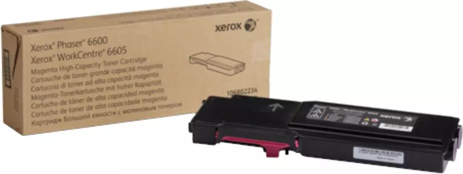 Тонер-картридж Xerox Phaser 6600/ WorkCentre 6605 пурпурный (6K)