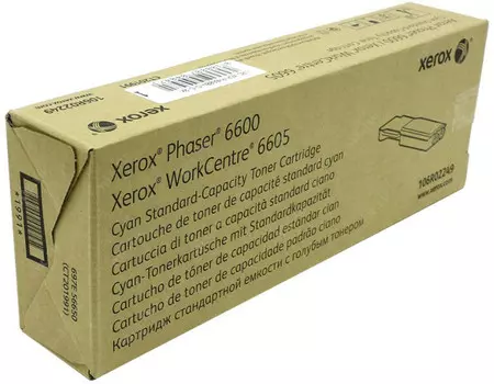 Тонер-картридж Xerox Phaser 6600/ WorkCentre 6605 голубой (2K)