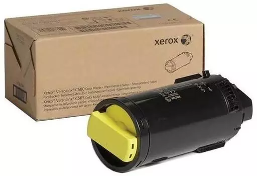Тонер-картридж Xerox VersaLink C500/C505 желтый (9,0K)