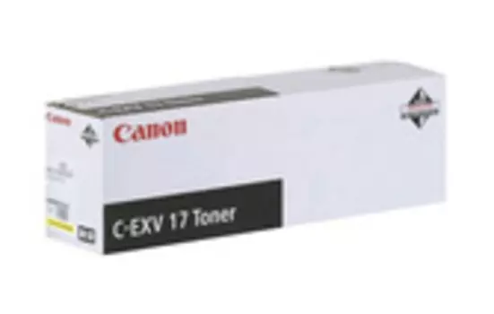 Тонер-картридж желтый Canon C-EXV17, 0259B002