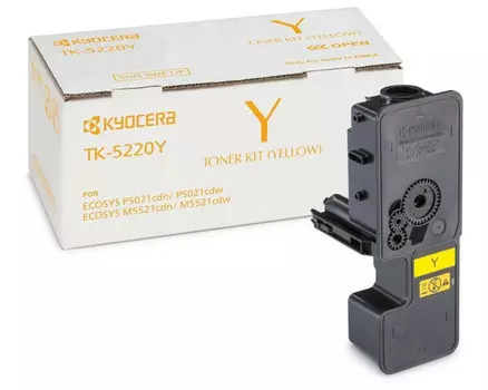 Тонер-картридж желтый Kyocera TK-5220, 1T02R9ANL1