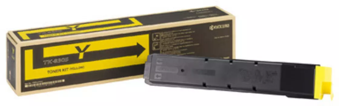 Тонер-картридж желтый Kyocera TK-8305Y, 1T02LKANL0