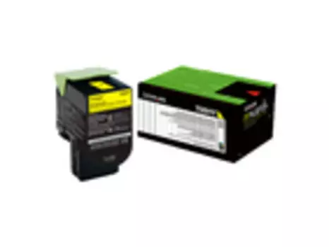 Тонер-картридж желтый Lexmark 70C8XYE