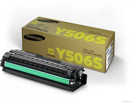 Тонер-картридж желтый Samsung CLT-Y506S, SU526A